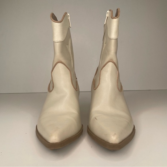 Universal Thread Ivory Shana Mid Calf Western Boot 6.5 - Picture 6 of 15